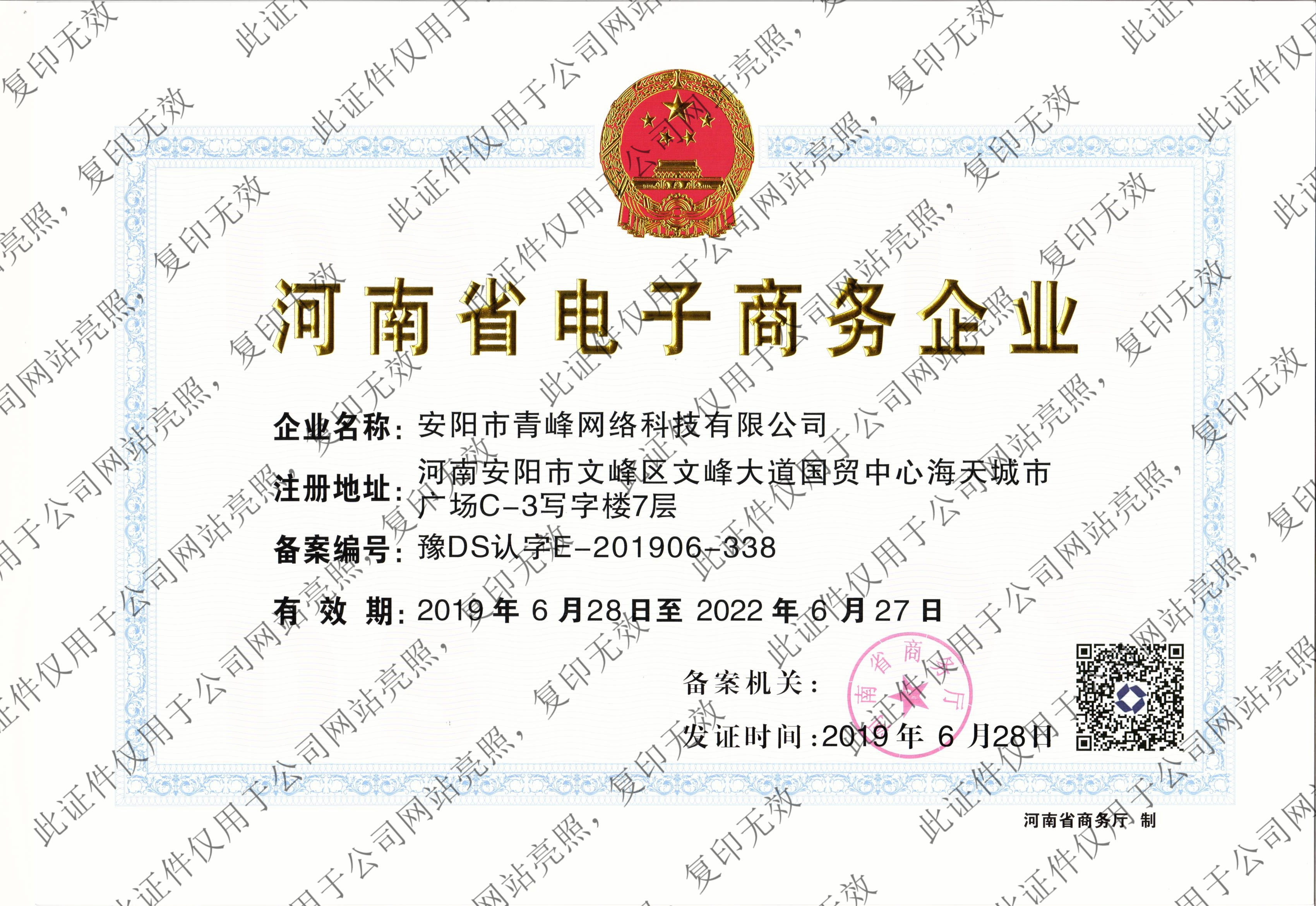 河南省電子商務企業